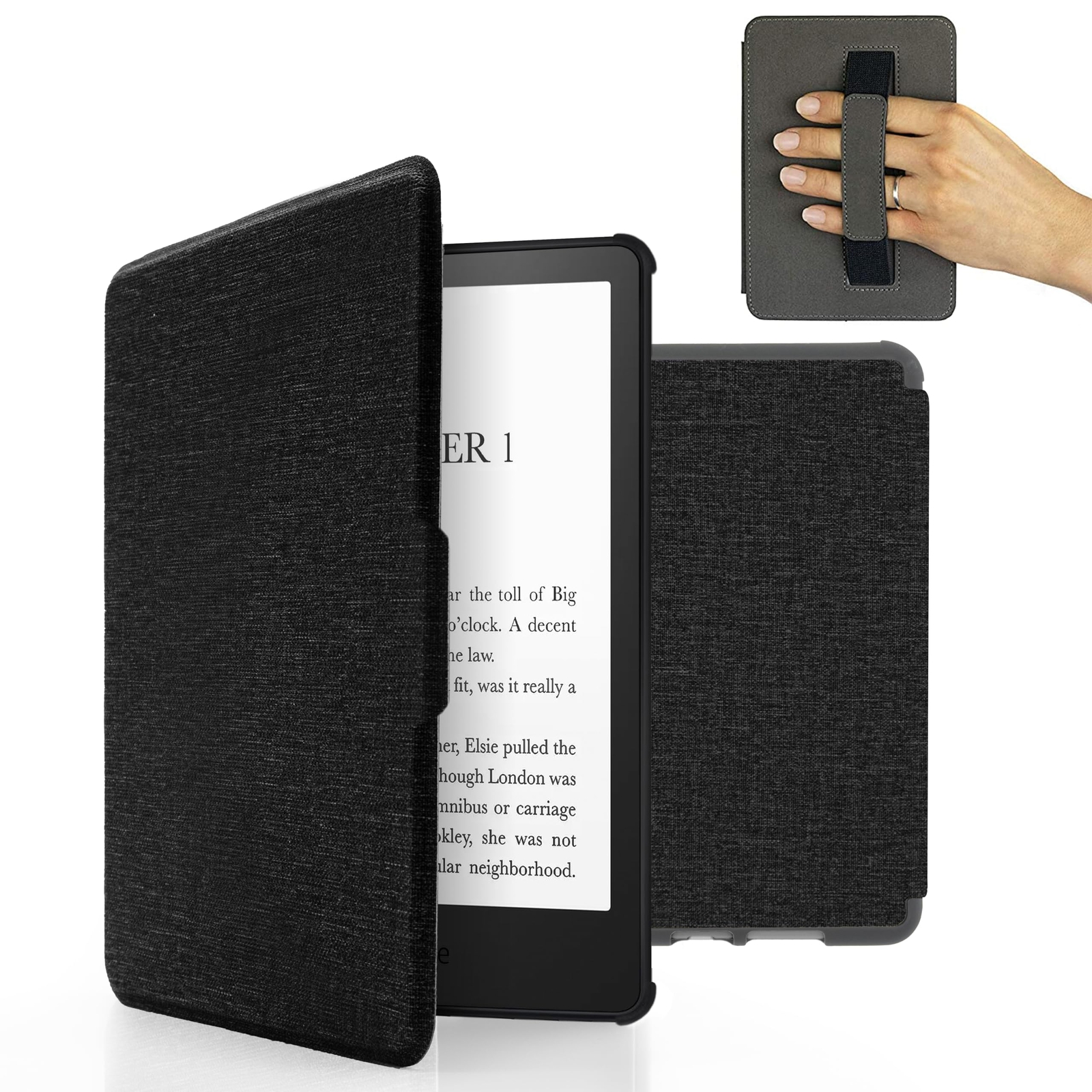 MyGadget Custodia per Tolino Shine 3 | Kobo Clara HD - Cover con Funzione Son...