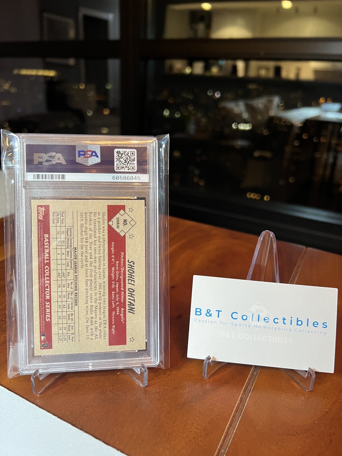 2019 Bowman Heritage Shohei Ohtani 53VR-92 PSA 10 GEM 🔥🔥🔥 view 4