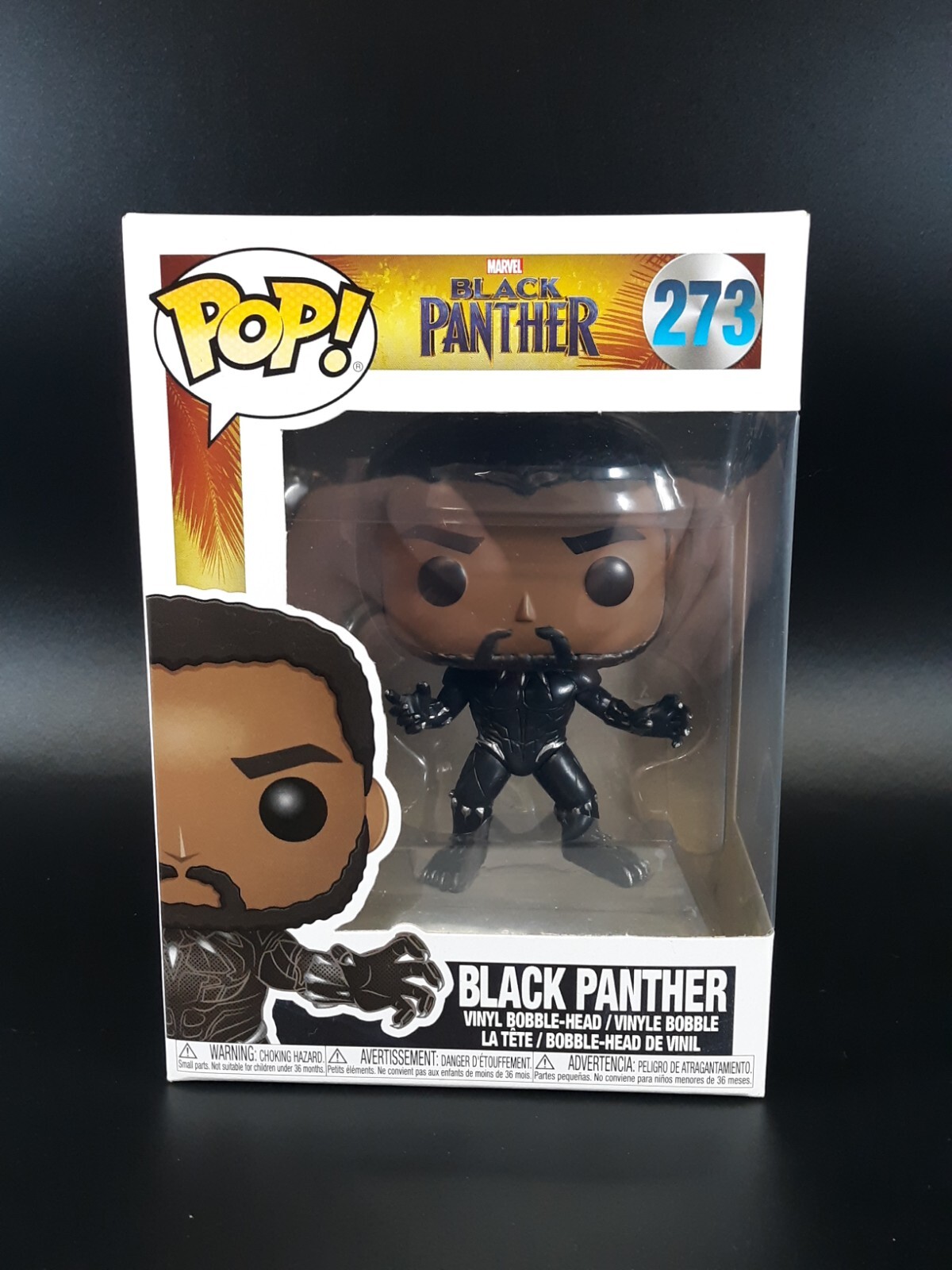 Funko Pop! Figura De Vinilo Marvel: Black Panther 273