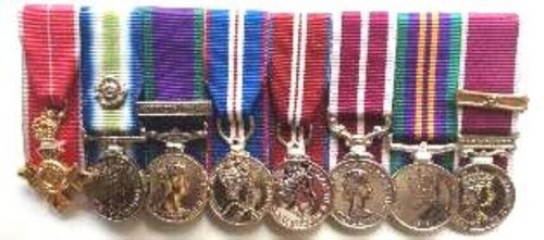 Royal Corps of Signals Medal Case. Black Frame - Picture 3 of 5