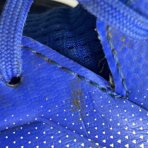 Under Armour Mens Highlight Football Cleats High Top Blue/White **READ** - Picture 10 of 15