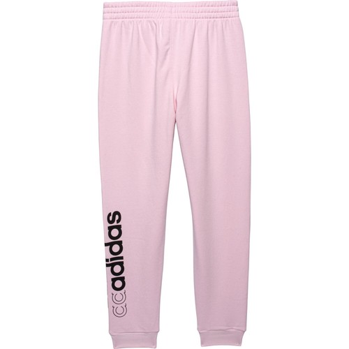 NWT Adidas Big Girls Graphic Fleece Jogger AK0349, Pink, Medium (10/12) - Picture 2 of 2