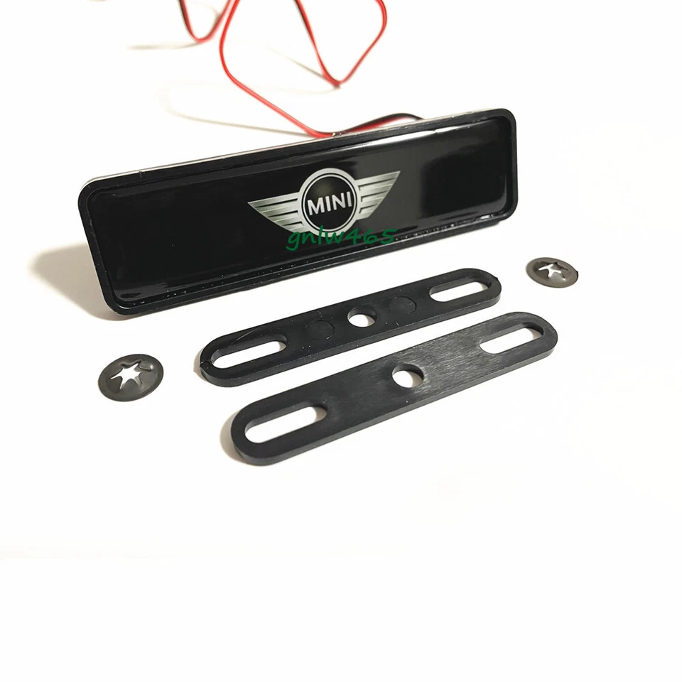 OEM FOR MINI Cooper WING R52 R53 R53 LED Front Emblem Light Grille Emblem Bumper - Image 2 of 4