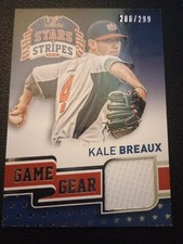 2015 Panini USA Baseball Kale Breaux JERSEY McNeese State /299