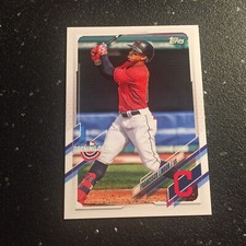 Francisco Lindor 2021 Topps Baseball Opening Day #163 MLB Cleveland Indians SS