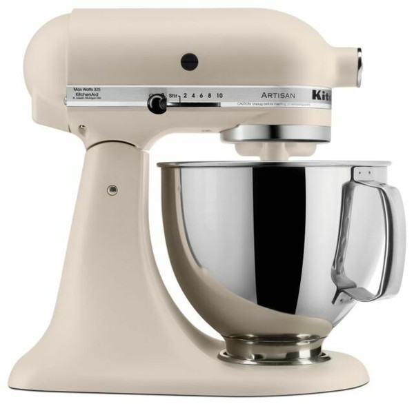 KitchenAid Ksm150ps Artisan 5 Qt. Stand Mixer Matte Fresh Linen Condit