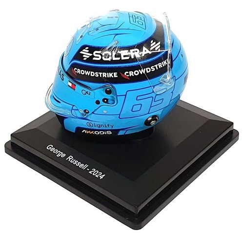 Spark Model 1/5 Scale 5HF146 - F1 Bell Helmet Mercedes AMG George Russell 2024 - Picture 4 of 5