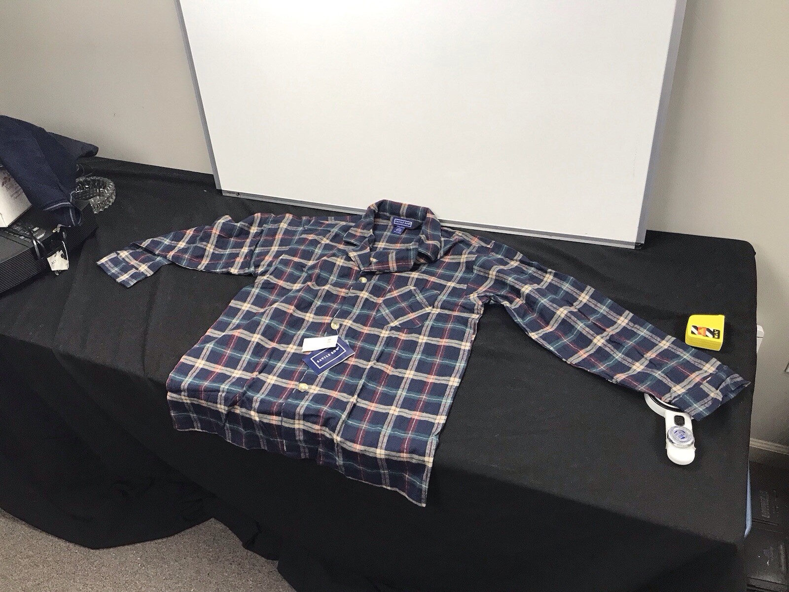 FILA Camicia manica lunga con bottoni Saville Row taglia grande nuova