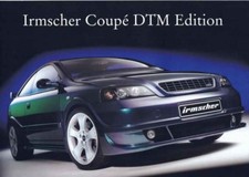 Catalogue Brochure Opel Astra Coupé DTM Edition 03/2001 English / Deutsch
