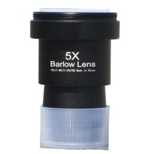 1.25 Inch 5 Times Barlow Lens 5X Extender Astronomical Telescope Accessories 1Pc