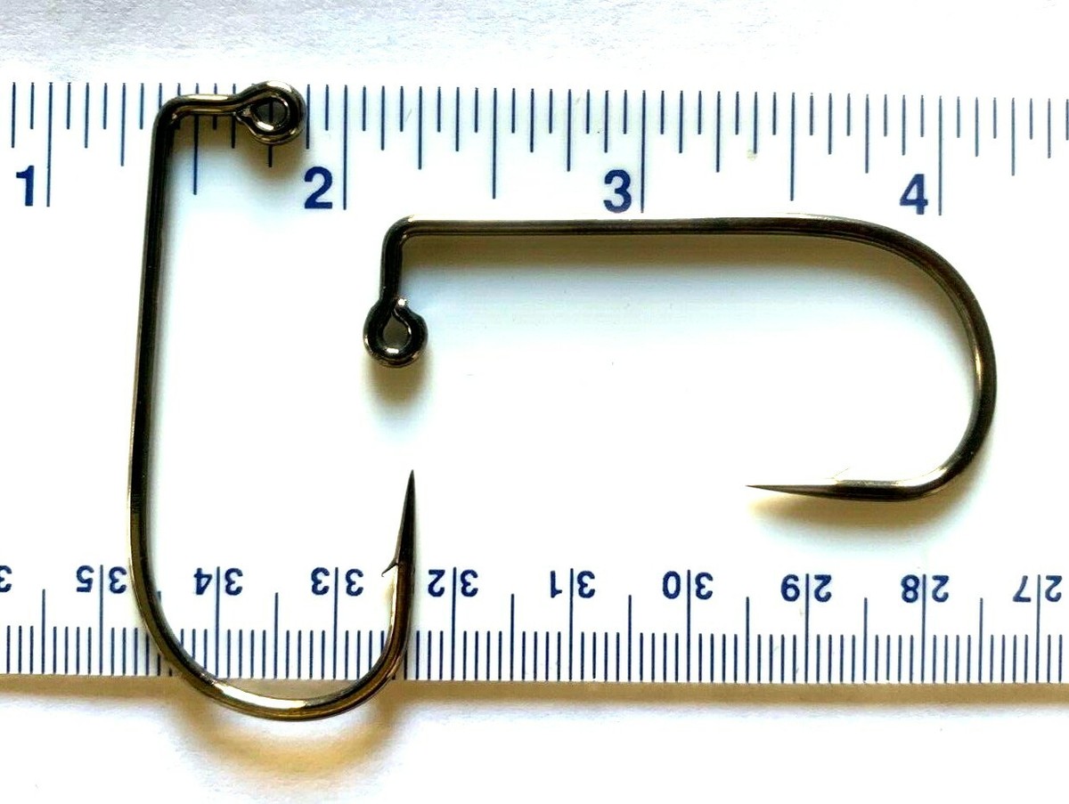 1000 GT 32833 2X Strength Black Nickel 90 Degree Round Bend Jig Hooks size 5/0 1000 GT 32833 2X Strength Black Nickel 90 Degree Round Bend Jig Hooks size 5/0