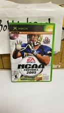 CIB NCAA FOOTBALL 2005 TOP SPIN DUAL MICROSOFT XBOX VIDEO GAME