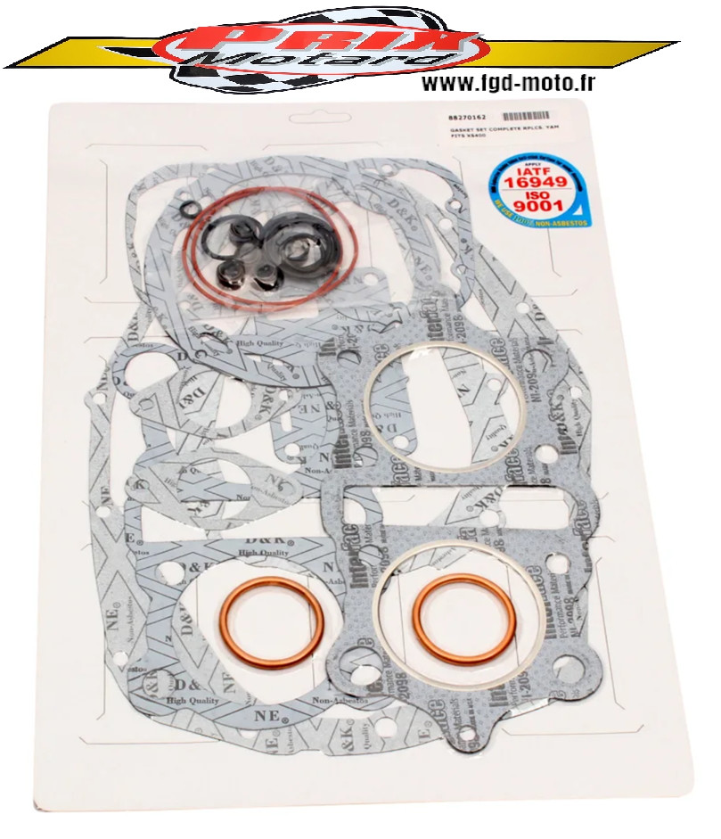 Preparez vos voyages en moto vintage grace aux joints moteur pour XS 400