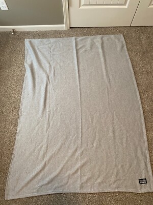 Sackcloth and Ashes Sweatshirt Blanket 50'' x 64'' Everyone is Someone Grey NEW