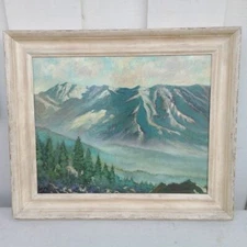 Original Mountain Oil Painting