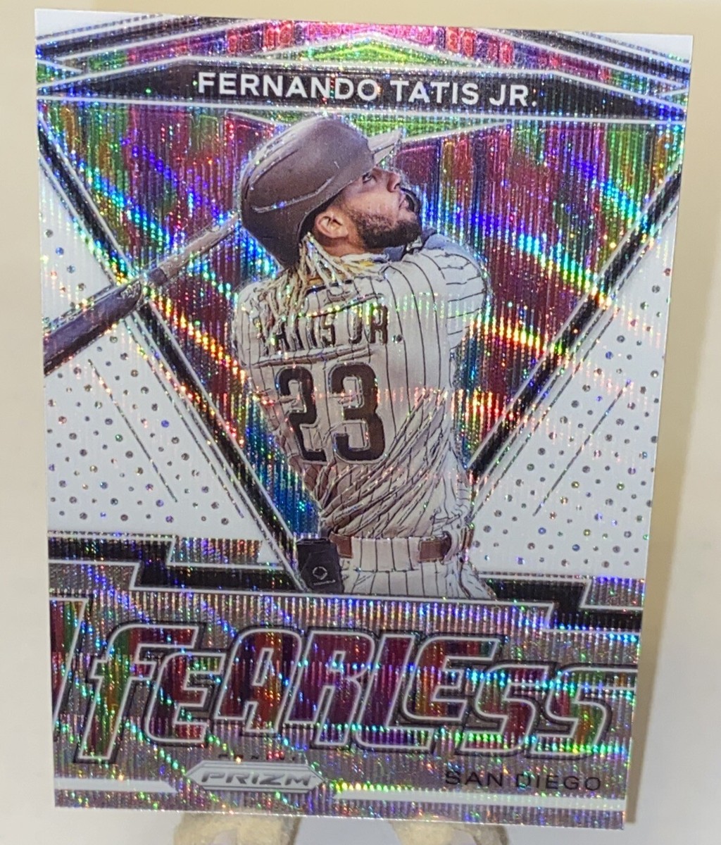稀少TATIS JR. Fernando Tatis Jr HOLO WHITE SPARKLE PRIZM #2/5 SSP CARD