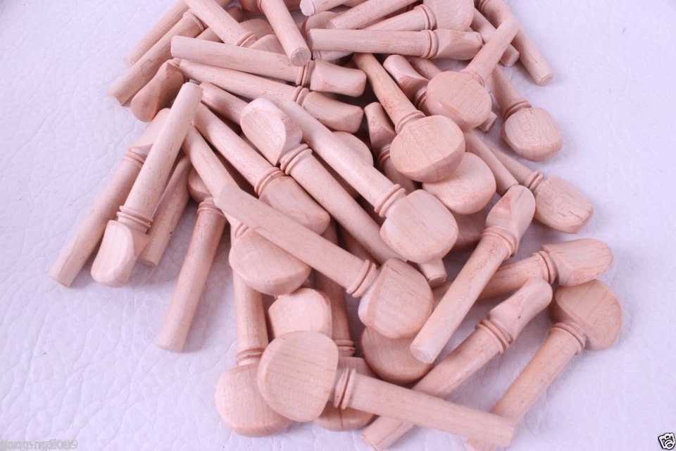 5set (20pcs) violin peg 4/4 Maple wood Violin Pegs String Adjuster Full Size - Image 2 of 4