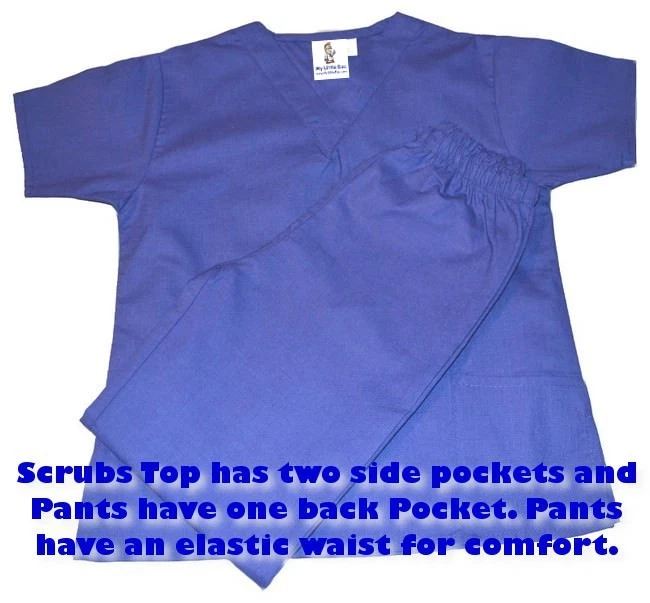 Juegos de exfoliantes para niños azul real para niños médicos y enfermeras Foto 2 de 4