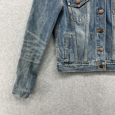 （XL）OLD GAP denim JKT Gap 1969 Jean Jacket Womens Size XS Blue Denim Trucker Biker