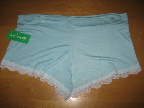 Nuevo HONEYDEW Intimates All American Shortie Sleep Set L Azul/Blanco Nuevo con Etiquetas - Imagen 9 de 10