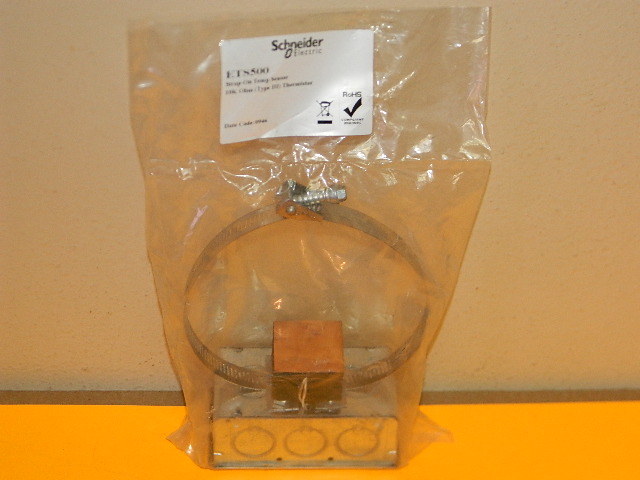 NEW SCHNEIDER ELECTRIC ETS500 ETS-500 STRAP ON TEMP SENSOR 10k OHM ...