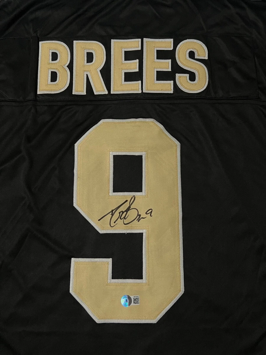 Drew brees hotsell signed jersey