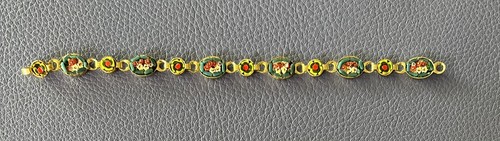 Armband Mikro Mosaik Italien Golden REF96926 - Bild 1 von 3