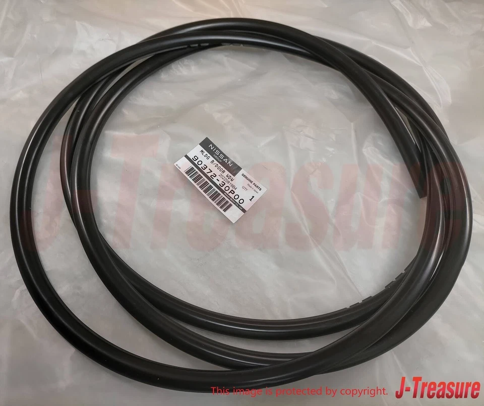 NISSAN 300ZX Z32 2 Plazas 90-96 Original Puerta Trasera Vidrio Moldura Inferior Fabricante de Equipo Original Foto 3 de 4