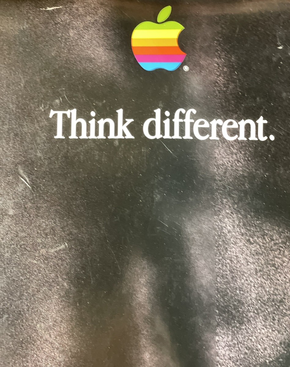 Apple Think Different 5 Posters 24”x36” 1997-1998 | eBay