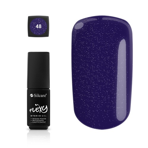 SILCARE Flexy UV LED Hybrid Color Nail Polish 001-252 Every Color Soak Off Gel - Picture 51 of 249