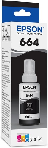 Epson 664 Standard Black Ink EcoTank NEW 010343920484 - Picture 2 of 4