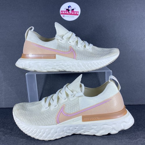 Nike React Infinity Run Flyknit Running Shoes Sneakers CD4372-103 Women - Sz 9.5