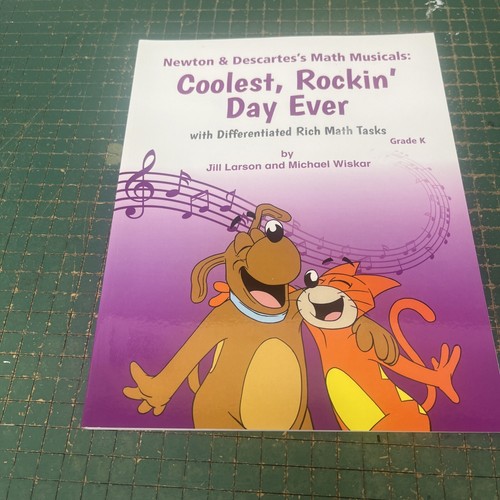 Newton & Descartes's Math Musicals Coolest Rockin Day Ever Kindergarten Grade K - Bild 5 von 5