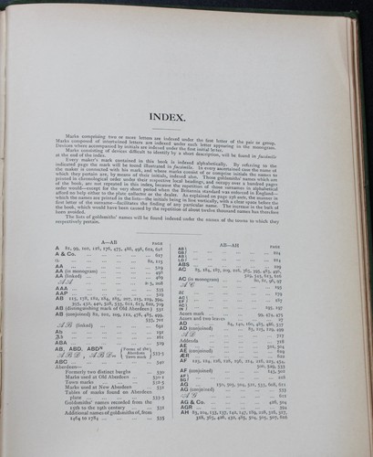 Rare Antique LARGE Old Book English Goldsmith Marks 1921 Scotland Ireland + ⭐️ - Picture 23 of 23