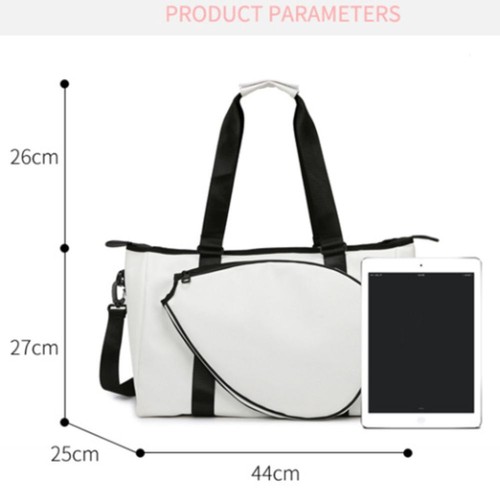 Tennis Racket Bag Unisex Badminton Dustproof Bag With Protective Pad Tennis Bag - Picture 11 of 15