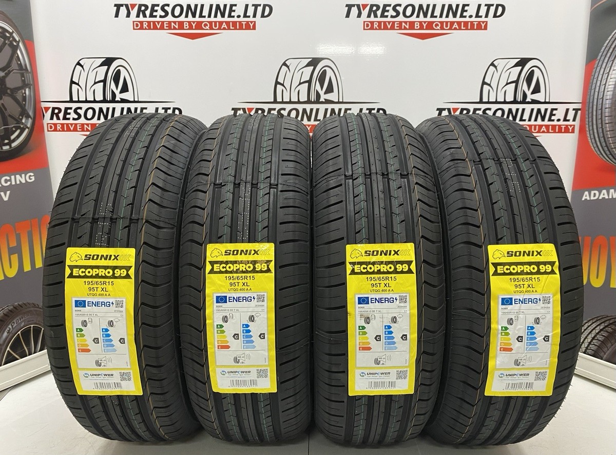 monolith195／65R15 4 X 195 65 15 SONIX EXTRA LOAD 195/65R15 95T XL BRAND NEW M+
