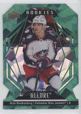 2022 Upper Deck Allure Rookies Green Rainbow Die-Cut 59/99 Nick Blankenburg 1os2