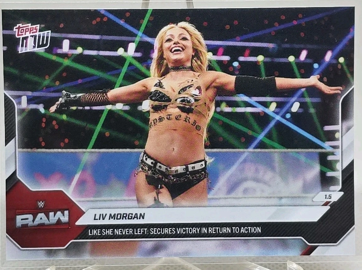 2026 Topps Now WWE - Liv Morgan #5 for sale | eBay