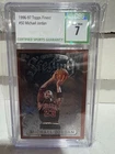 ⭐️ MICHAEL JORDAN 1996 TOPPS FINEST STERLING #50 CSG 7 NM CARD HOF 🔥
