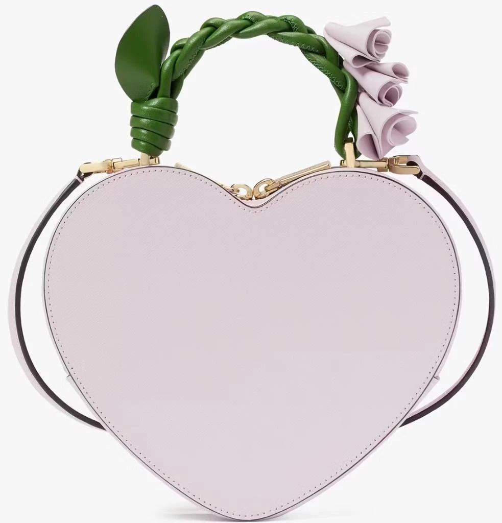 KATE SPADE LOVE SHACK FLORA CUORE TRACOLLA CON SACCHETTO ANTIPOLVERE CONFEZIONATO IN FABBRICA KL038 NUOVO CON ETICHETTE