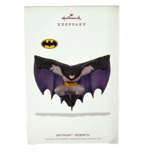 Hallmark Batman Rebirth DC Comics Super Hero Christmas Ornament 2018 NEW