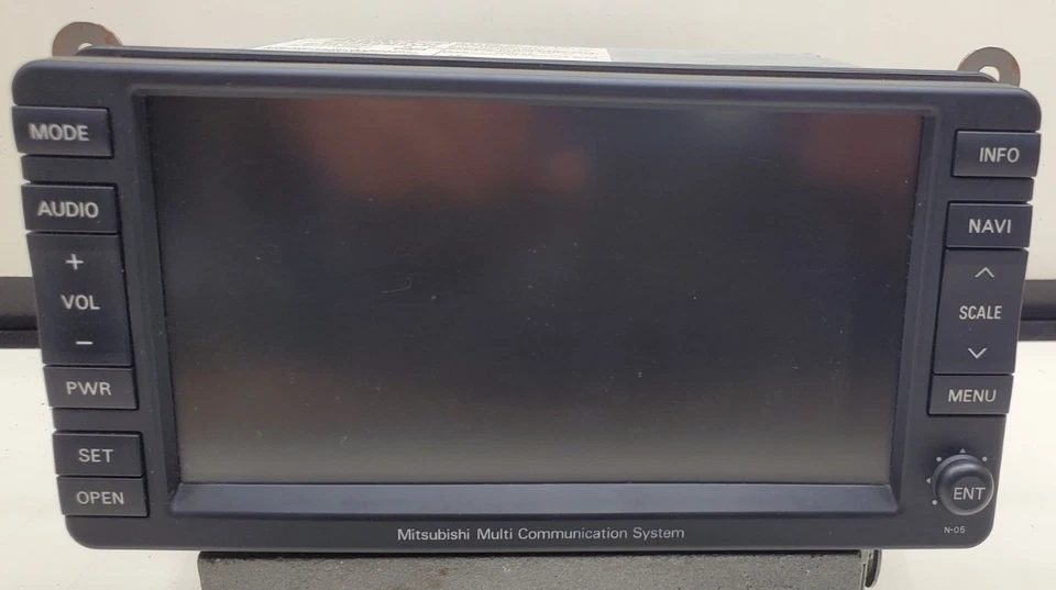 2008-2015 Mitsubishi Lancer Evolution X Navigation GPS Player Receiver Screen - Image 2 of 4