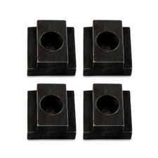 Wulankd T-Slot Nut Black Oxide Finish, 1/2"-13 Thread Size, 1/2"-13, black 