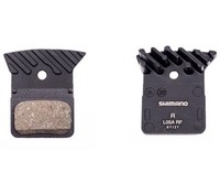 Shimano L05A-RF Scheibenbremsbelag Resin KüHlrippen 1 Paar Rennrad GRX Ice Tech