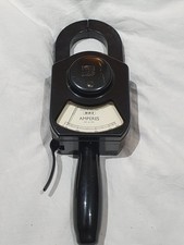 Vintage SEI Clamp Ammeter AC DC Made in England Electrical Test Meter