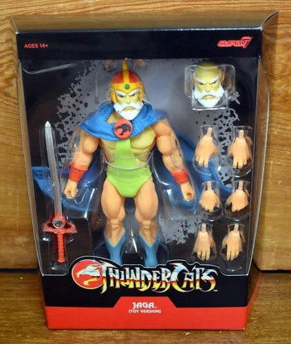 Super7 Thundercats Ultimates Jaga 7" Action Figure (Toy Version) NEW SEALED