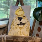 Original ACEO AmberInWatercolor Cute Dog Duck Animal Puppy Golden Retriever — photo 3