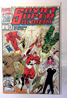 Soviet Super Soldiers #1 (1992) Marvel Comics 1st Print Comic Book