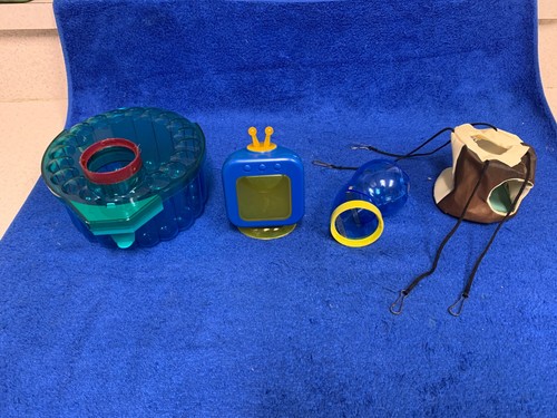 Kaytee Critter Trail Assorted Hamster Accessories , Wheel / Swing / Feeder / TV
