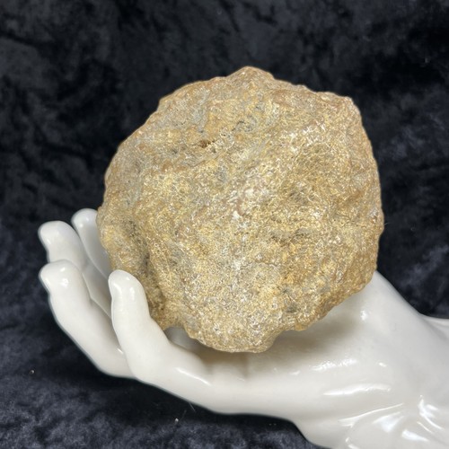 3-3/4” Unopened Geode Natural Crystal Quartz Rattler Crack Break Your Own 1.7Lb - Picture 3 of 10